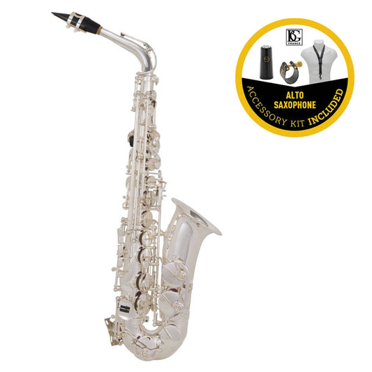 Sax Contralto Grassi Master Argentato AS210AG + Accessori BG