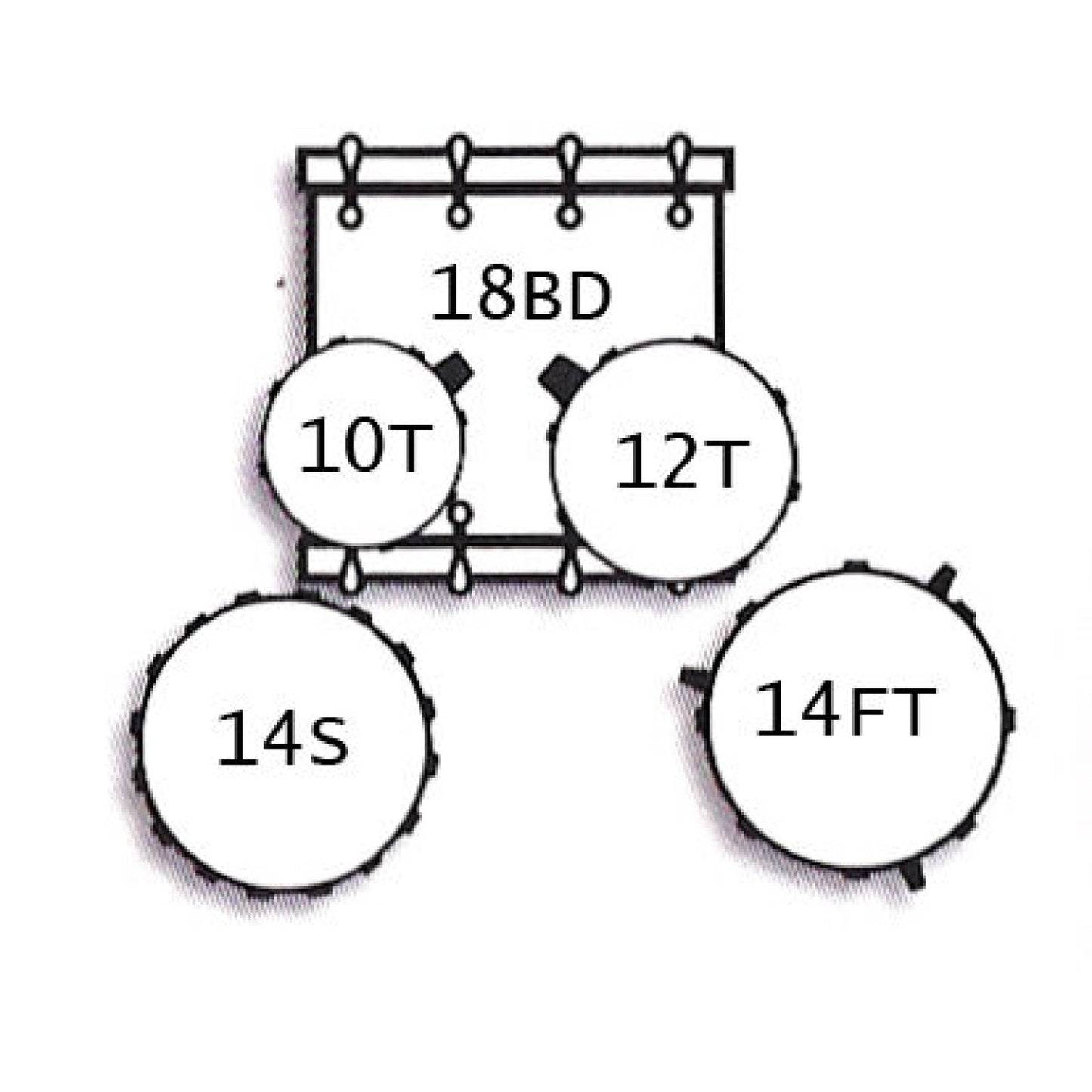 BATTERIA T5 STANDARD 18" - TB T5S18BRDSK