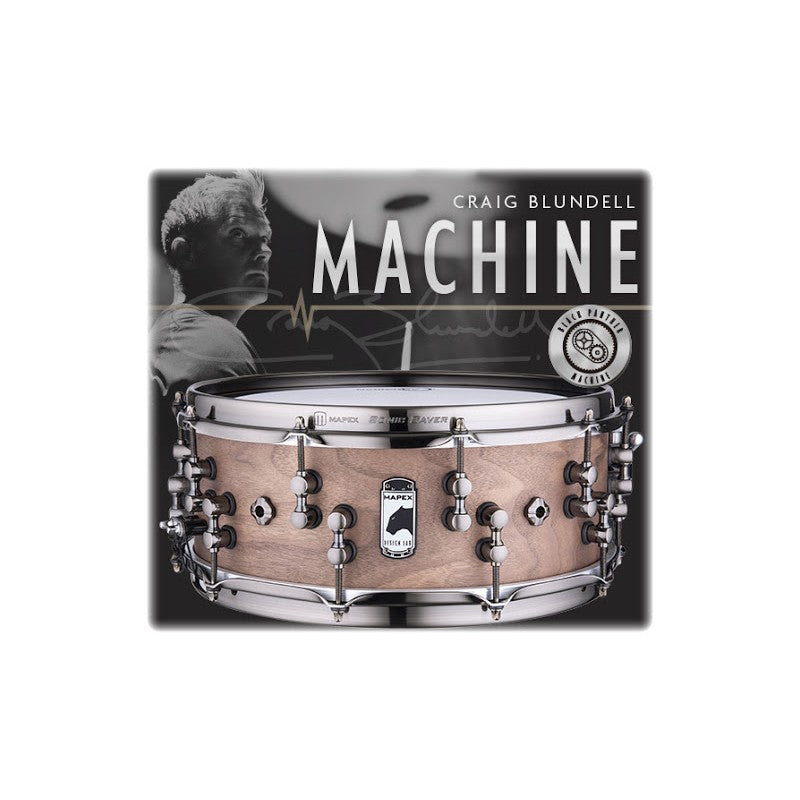 Mapex BPDLMW4550LNW Rullante Black Panther Design Lab Machine 14x5,5 Craig Blundell