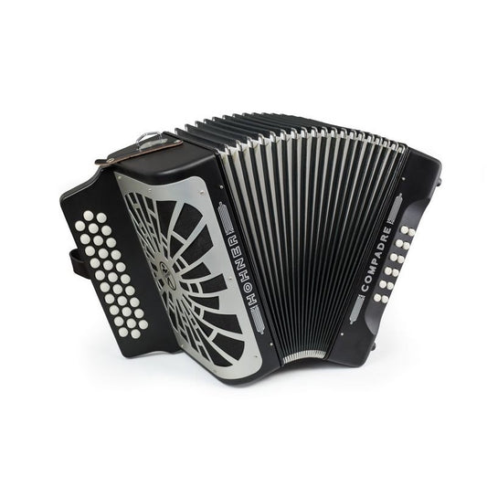 HOHNER DIATONICA COMPADRE GCF NERO SILVER GRILL