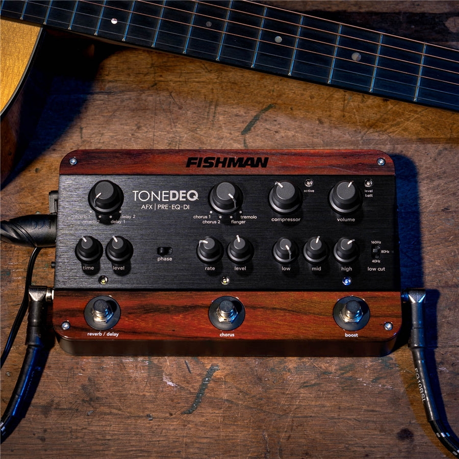 Fishman - ToneDEQ Preamp EQ Chitarra Acustica (PRO-DEQ-AFX)