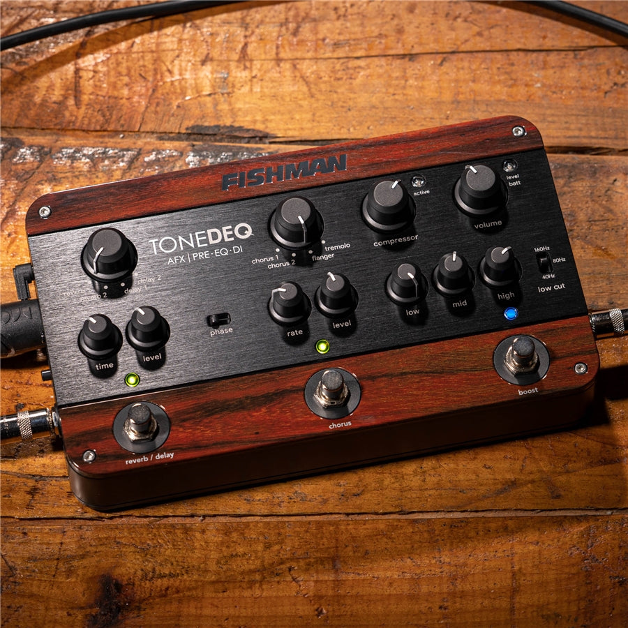 Fishman - ToneDEQ Preamp EQ Chitarra Acustica (PRO-DEQ-AFX)