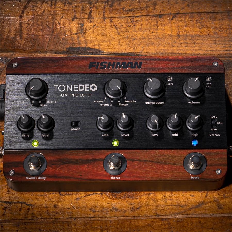 Fishman - ToneDEQ Preamp EQ Chitarra Acustica (PRO-DEQ-AFX)