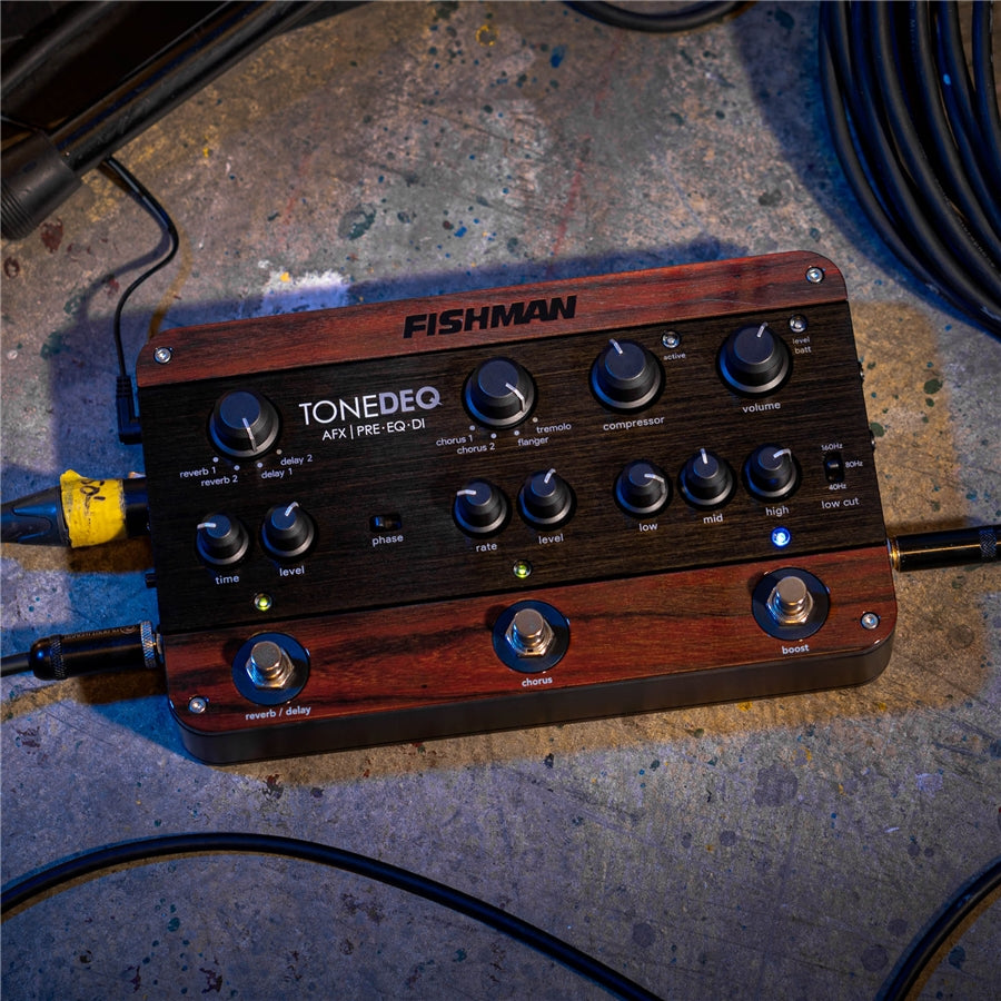 Fishman - ToneDEQ Preamp EQ Chitarra Acustica (PRO-DEQ-AFX)