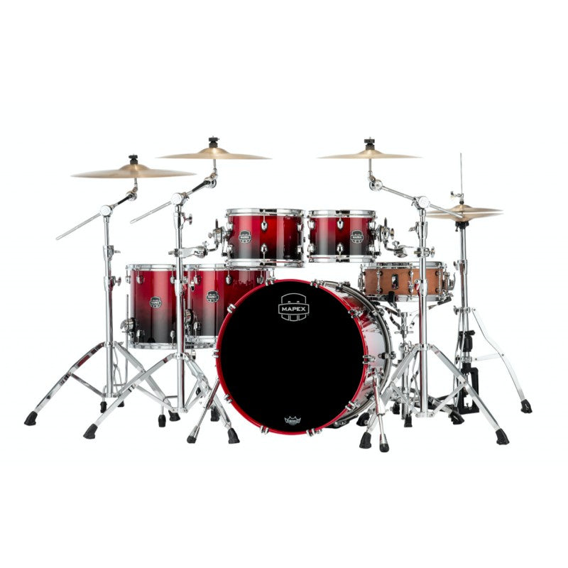 Mapex SR628XURQ Saturn New Studioease Fast 5 Pezzi Scarlet Fade