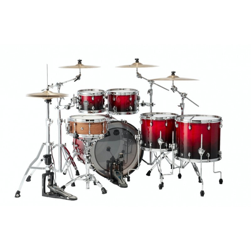 Mapex SR628XURQ Saturn New Studioease Fast 5 Pezzi Scarlet Fade